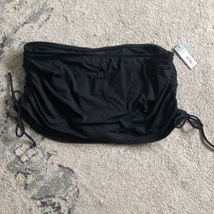 Apt 9 Black Swim Bottoms with Skirt